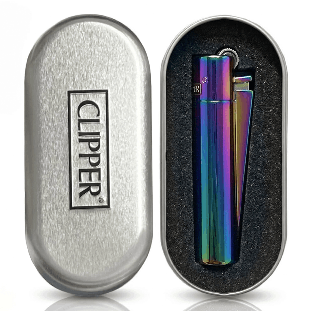 Clipper Large Metal ICY COLORS with giftbox 